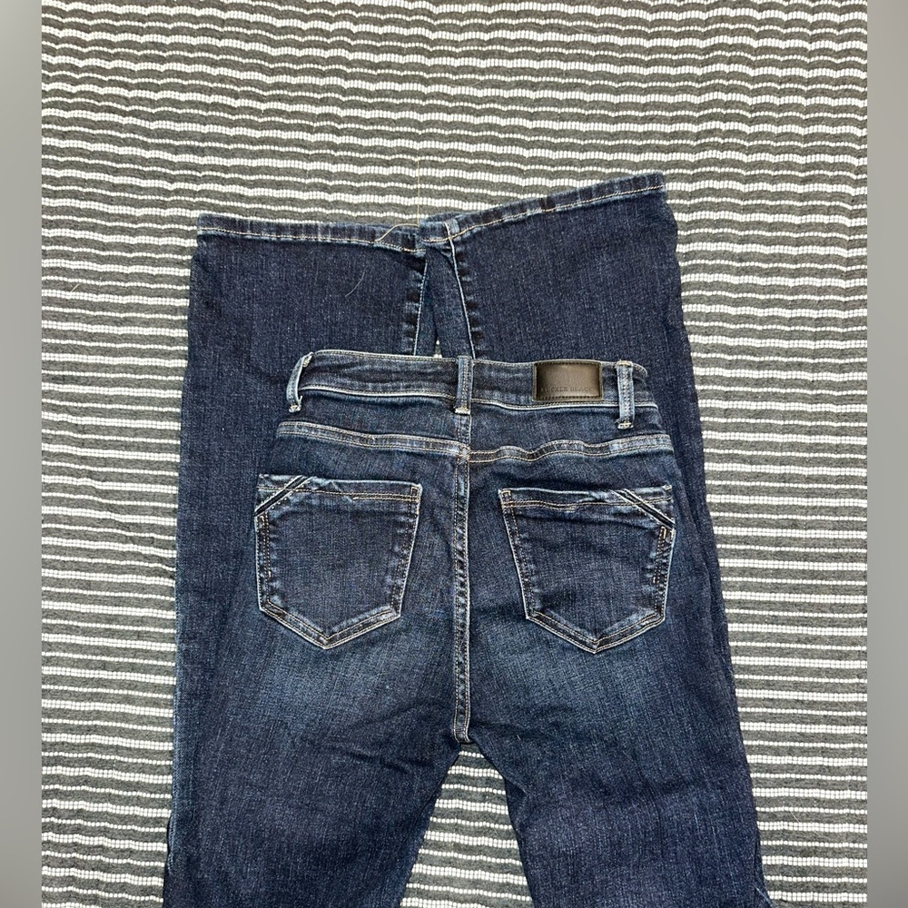 Buckle Black Flare Jeans